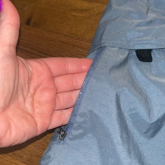 Vintage 90s Nike Heavy Essential Streetwear Navy Heavy Long Puffer jacket sz XL - Picture 2 of 15